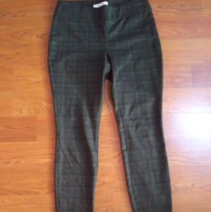 Plaid workpant legging